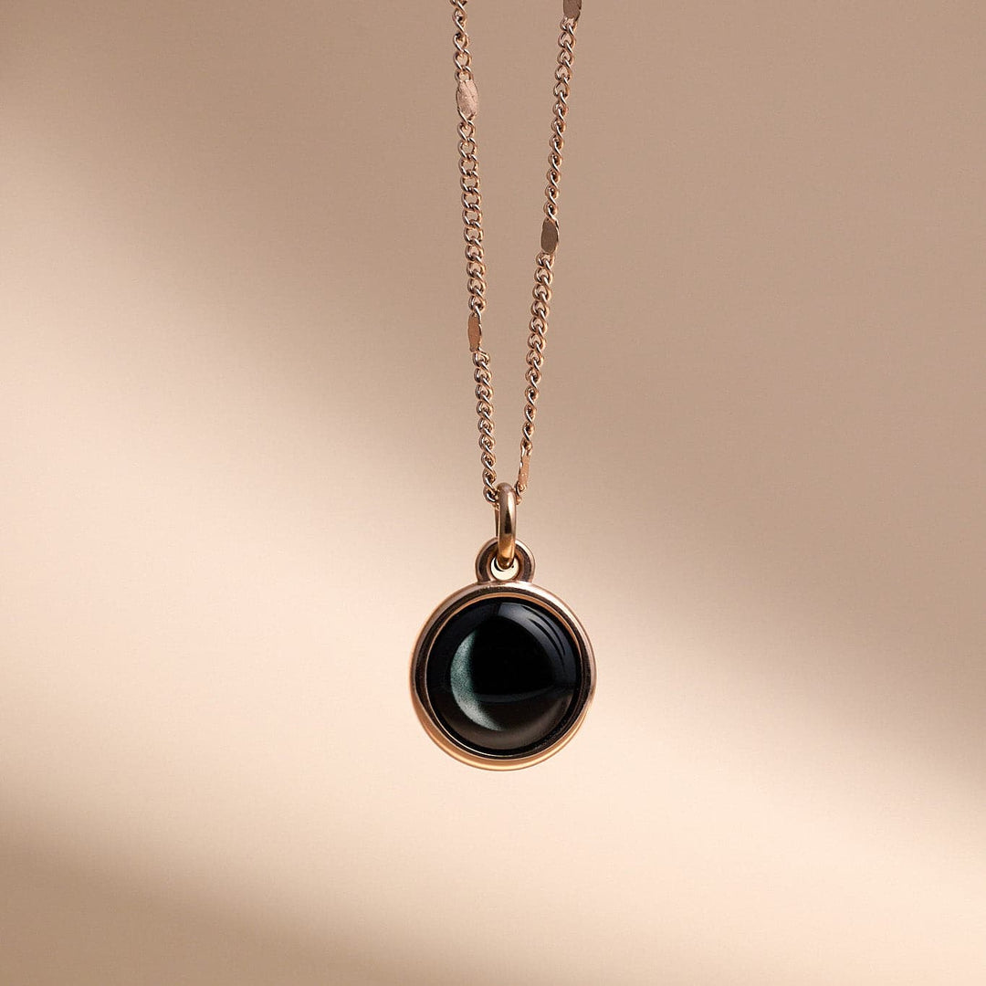 Simplicity Spark Necklace in Rose Gold