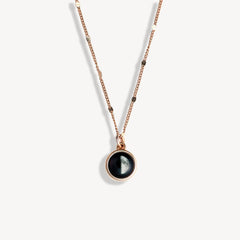 Simplicity Spark Necklace in Rose Gold