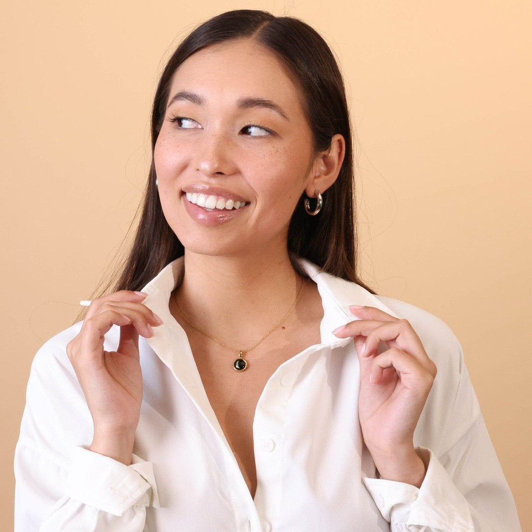 Sky Light Necklace in Gold