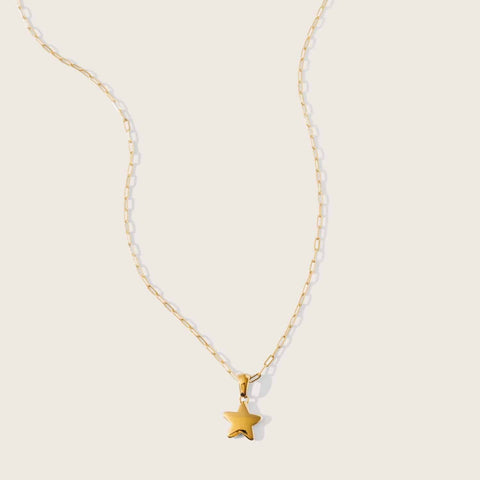 Star Bright Necklace  in Gold