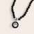 Bhavana Crystal Necklace - Black Agate