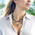 Bhavana Crystal Necklace - Black Agate