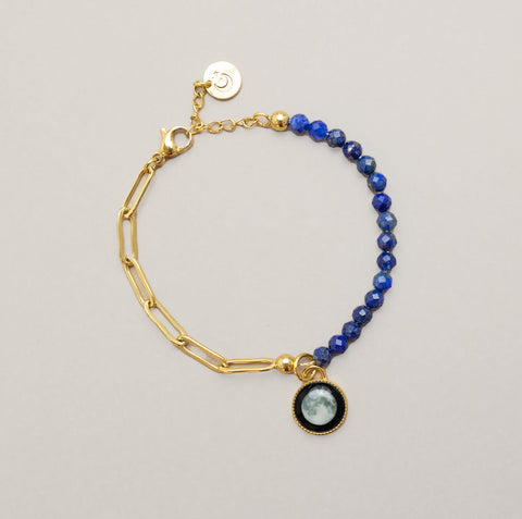 Bhavana Crystal Bracelet - Lapis