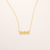 Lunar Horizon Necklace - Gold