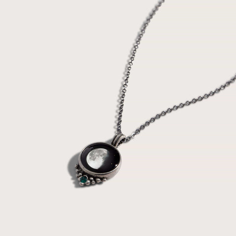 classic-pewter-birthstone-necklace