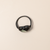 Luna Love Ring in Black Matte