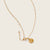 Star Bright Necklace  in Gold with Moonglow tag