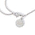 Engravable tag on Namaqua Necklace in Silver