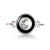 Silver plated Peace Charm moon jewelry