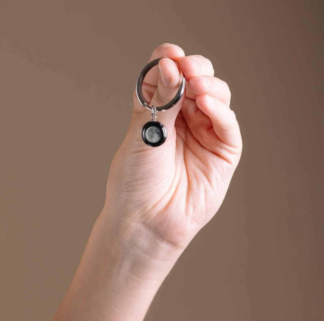 Moon Memory Key Ring